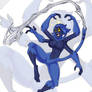 Ben 10 Spider Monkey female commission art