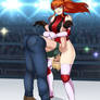 Theresa vs Jenna wrestling commission fight