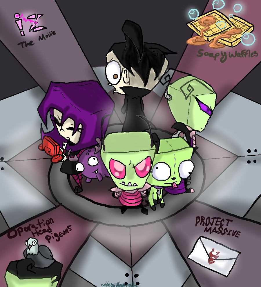 Invader Zim - Continuity by HezuNeutral on DeviantArt