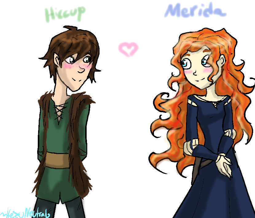 Hiccup X Merida