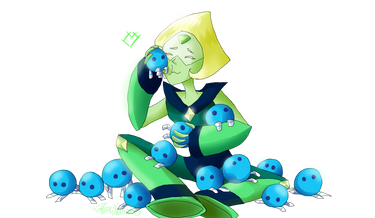 Peridot - her babies