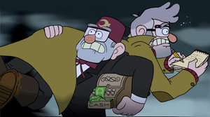 Grunkle Ford and Stan run