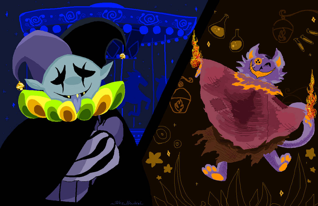 Deltaswap Jevil-Seam by HezuNeutral on DeviantArt