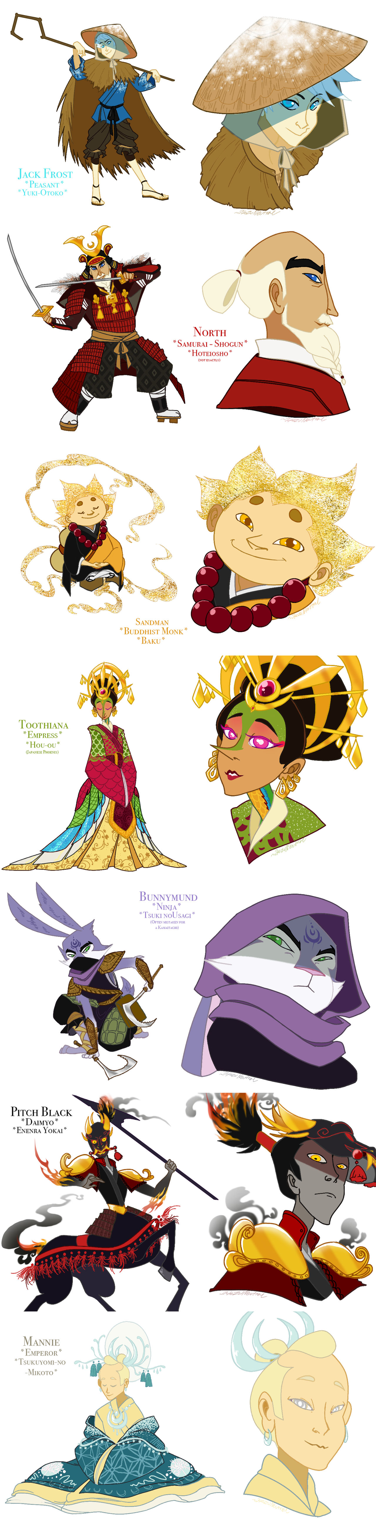 ROTG Feudal Japan Secret Santa by HezuNeutral on DeviantArt