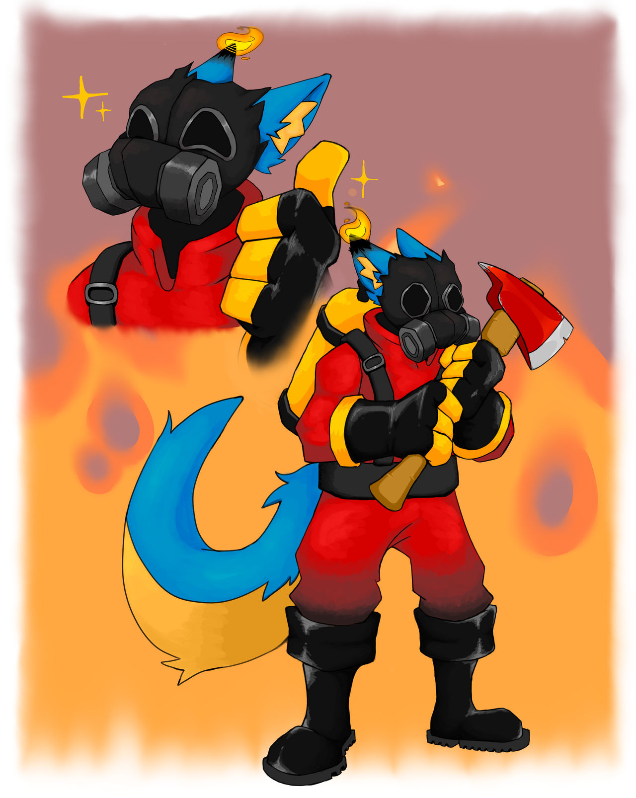 Pyro by RespyP on DeviantArt