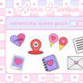 Valentine Icons Pack by: Nana