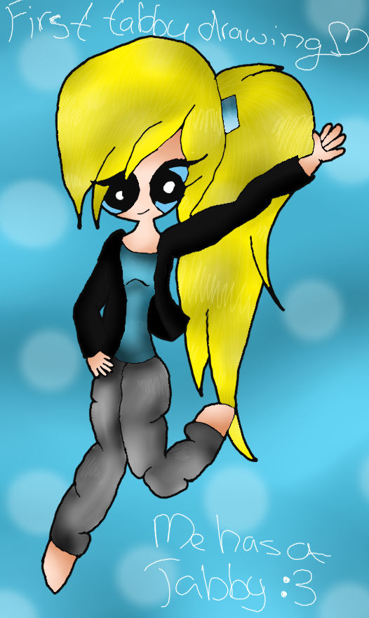My first tabby drawing by Bubbles-Fan on DeviantArt