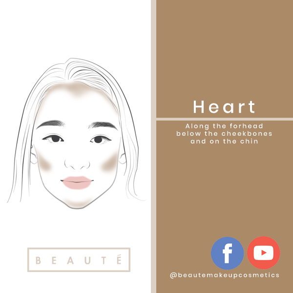 Contour Heart Face