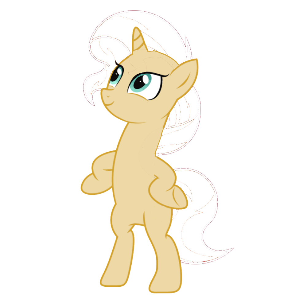 Mlp Standing Vector MLP stand up base by Abubakrcassim on DeviantArt