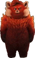 Turning red red panda ming render image by Abubakrcassim on DeviantArt