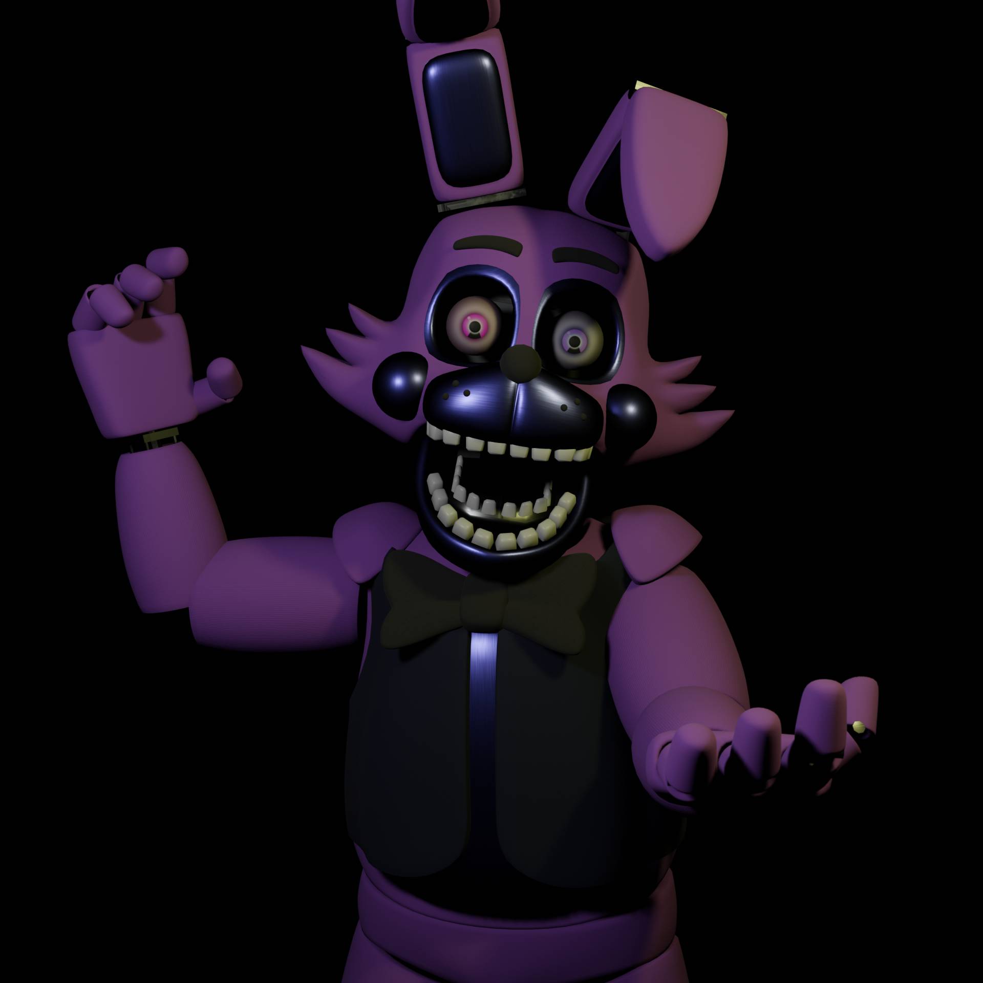 Tweaked Out Rabbit Twist The Rabbit (Upgraded Blender Model) by ProfessorTwist on DeviantArt