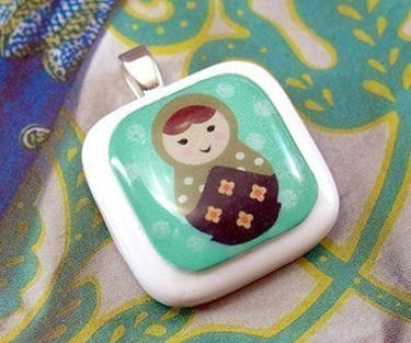 Matryoshka Doll Pendant