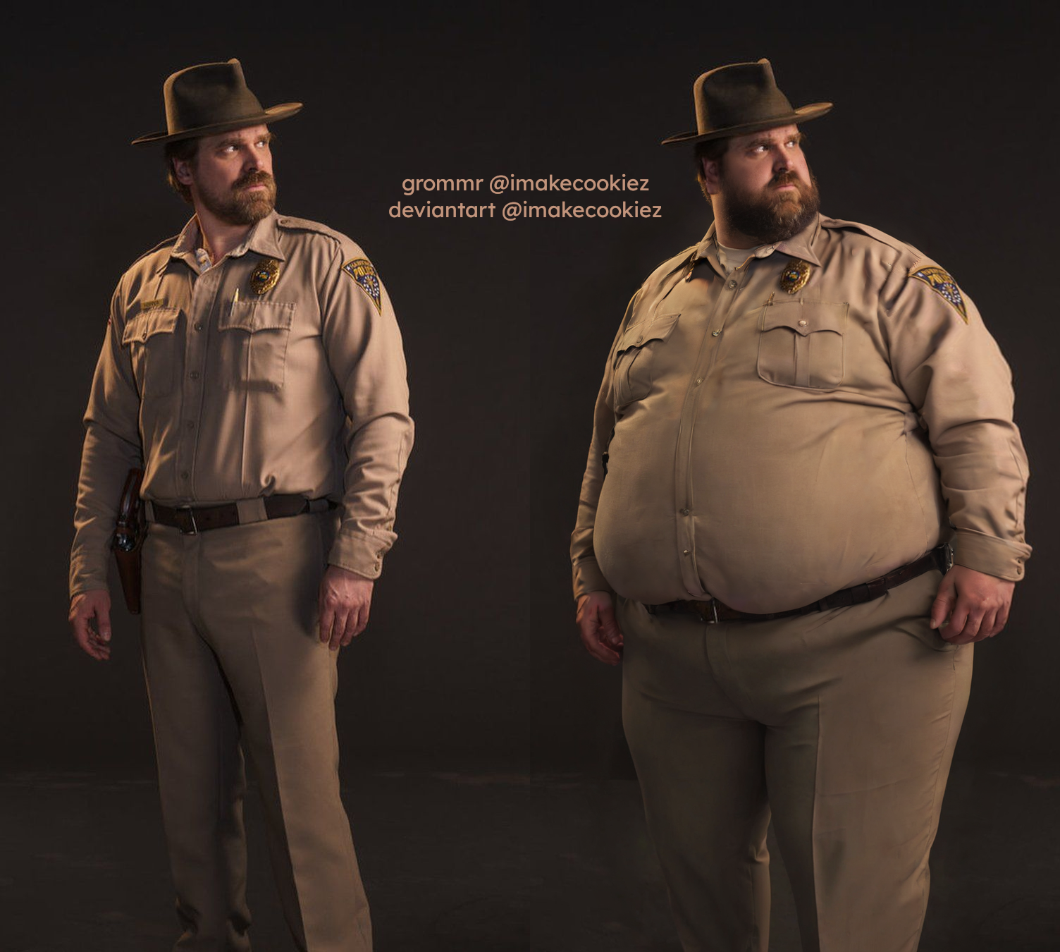 Chief Hopper/David Harbour fat WG TF by imakecookiez on DeviantArt