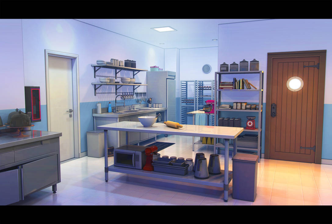 Cosy Bear Kitchen by goliatgashi on DeviantArt