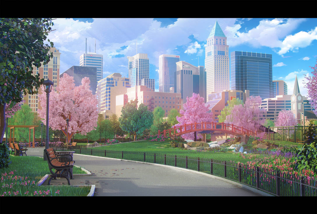 Park by goliatgashi on DeviantArt