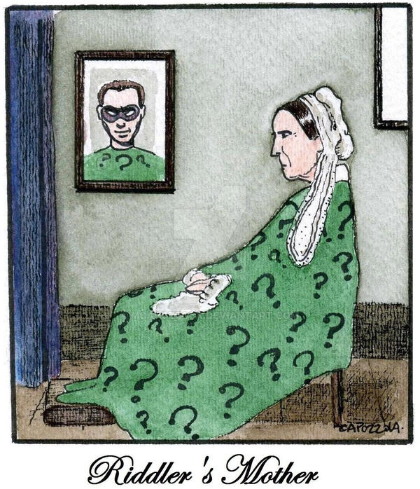 Riddler's Mother by MCapozzola on DeviantArt