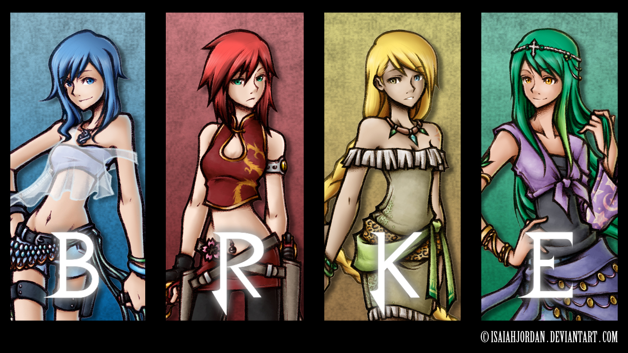 RWBY OCs: Team BRKE