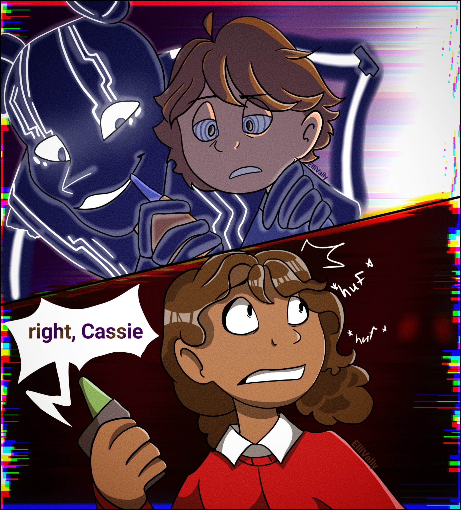 FNAF SB Security Breach DLC Ruin Gregory x Cassie by NoriNori77 on  DeviantArt