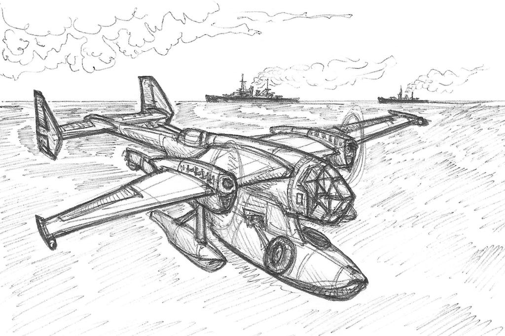 Fictional ASW Seaplane