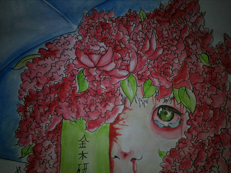 Overgrowth of Flowers  Painting