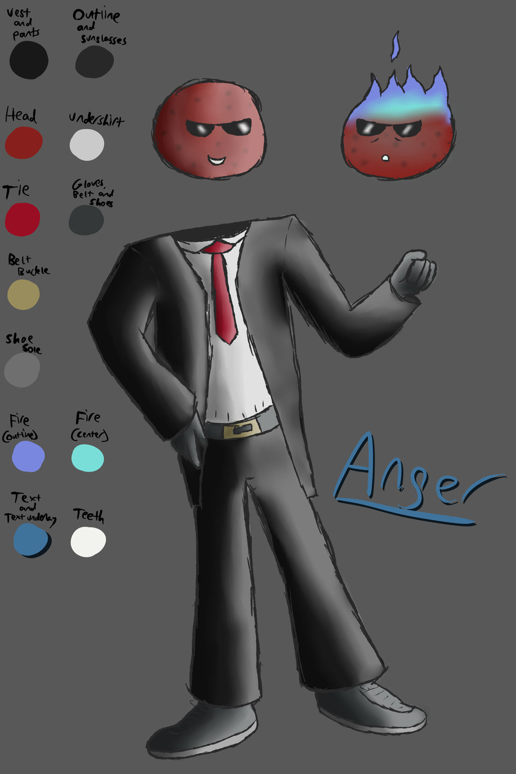Anger Reference sheet by Crazicide on DeviantArt