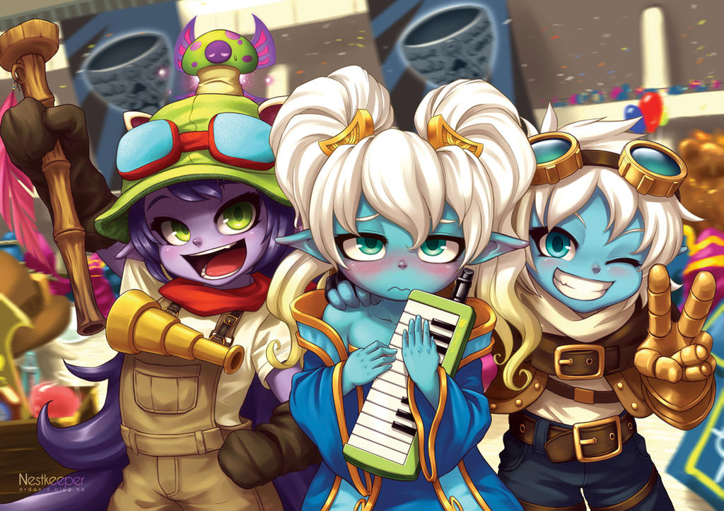 Cosplaying Yordles by Nestkeeper on DeviantArt