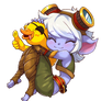 Tristana with a duck