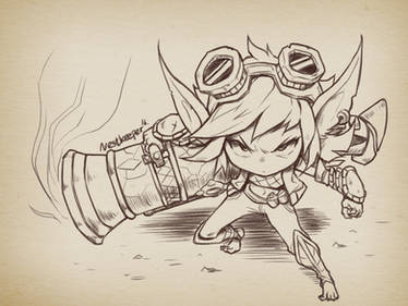 Simple Angry Tristana