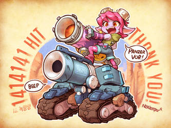Riot Girl Tristana and Blizzcon Bastion