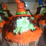 Witch cupcakes