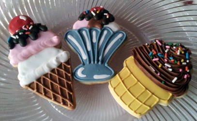 Ice Cream Cone Cookies