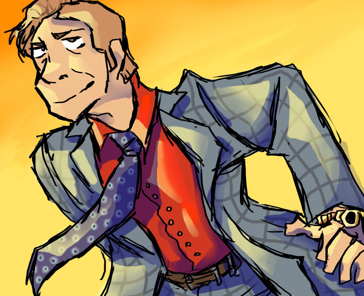 Saul Goodman by JustALittleAmerican on DeviantArt