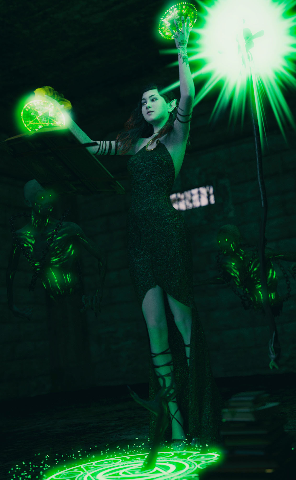 Necromancer Ritual Room Necromancer ritual by GeteraFromFaerun on DeviantArt