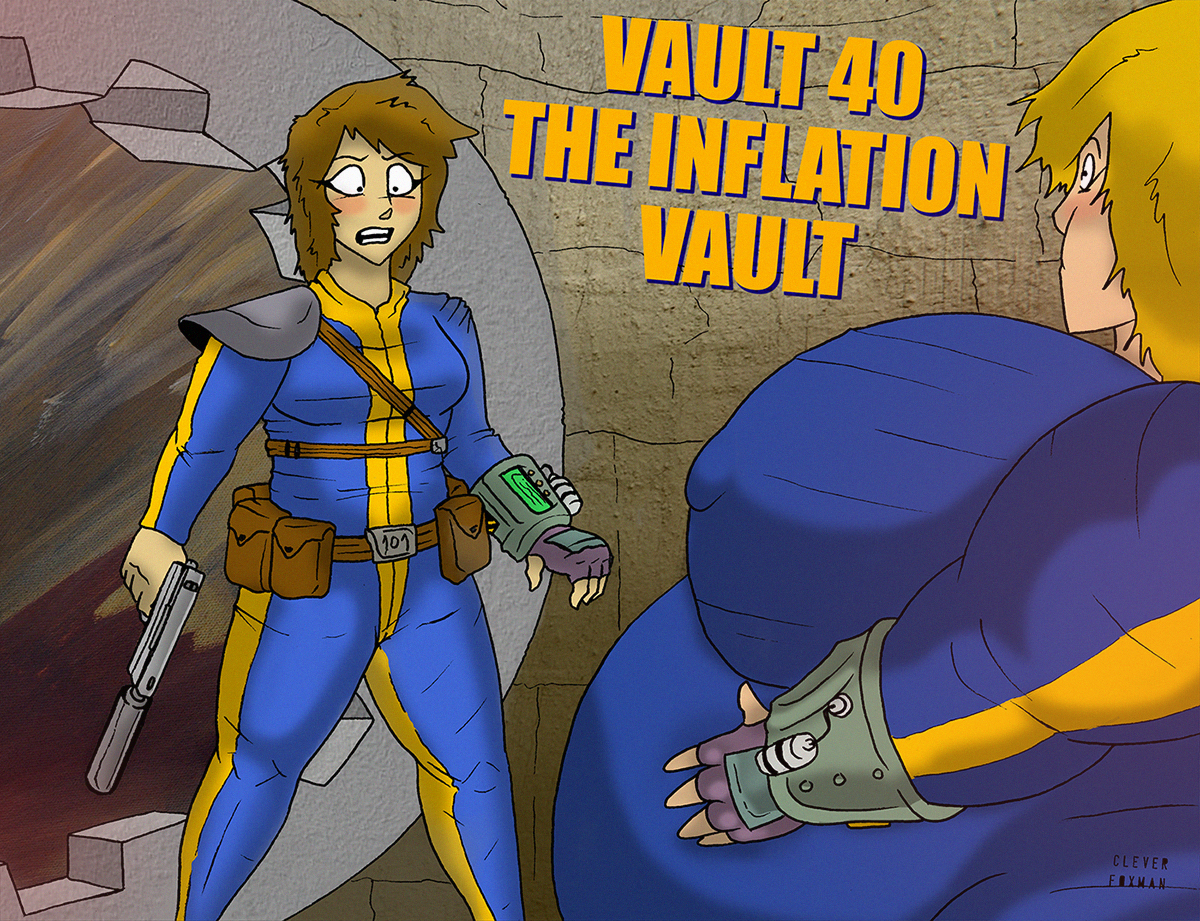 Fat Fallout Deviantart The Inflation Vault by CleverFoxMan on DeviantArt