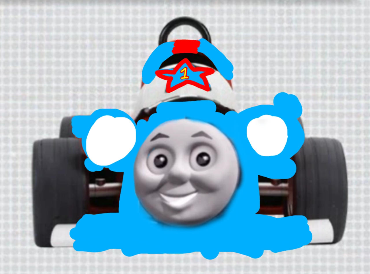 Thomas as a Roary the racing car character by Robotchickentoby2 on ...