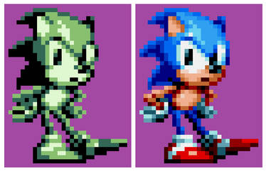 Sonic Mania Game Boy style!