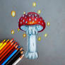 Pilz Zeichnung