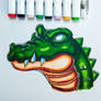 Alligator Marker Drawing