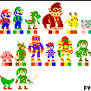 Super Smash Bros. 64 - Sprites