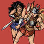 Wonder Woman vs Gundra