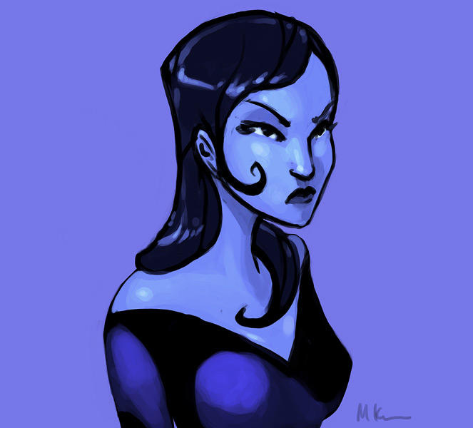 Inque Pinterest Inque Portrait by MK01 on DeviantArt