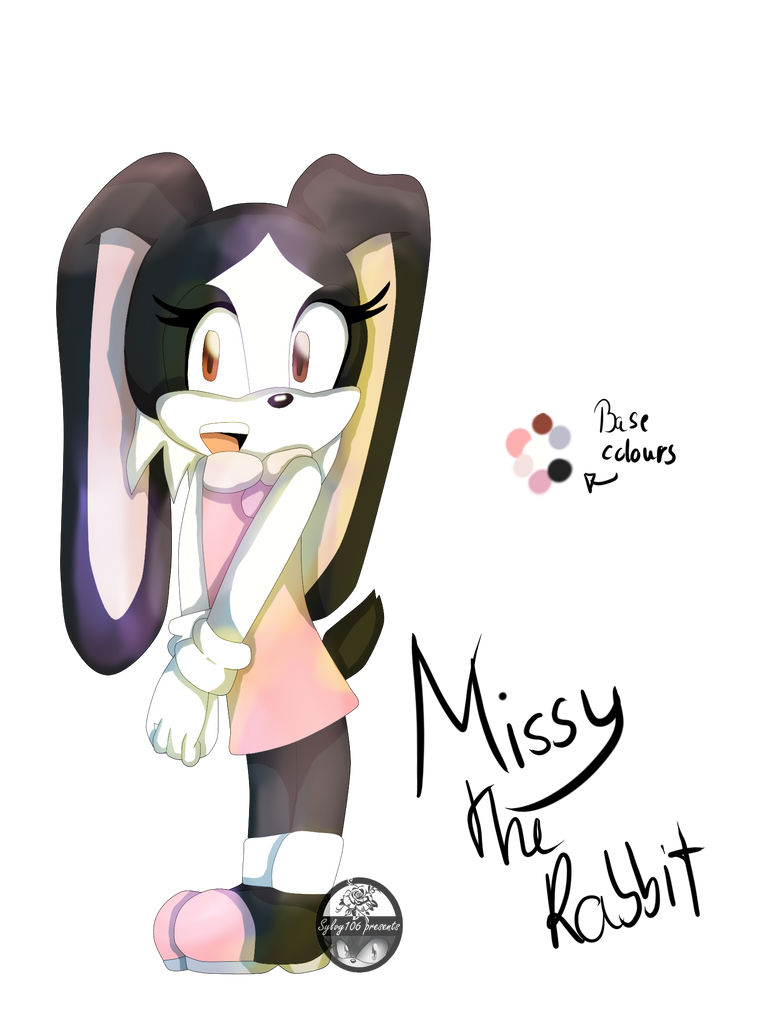 Missy the Rabbit - colored version by sylvy106 on DeviantArt