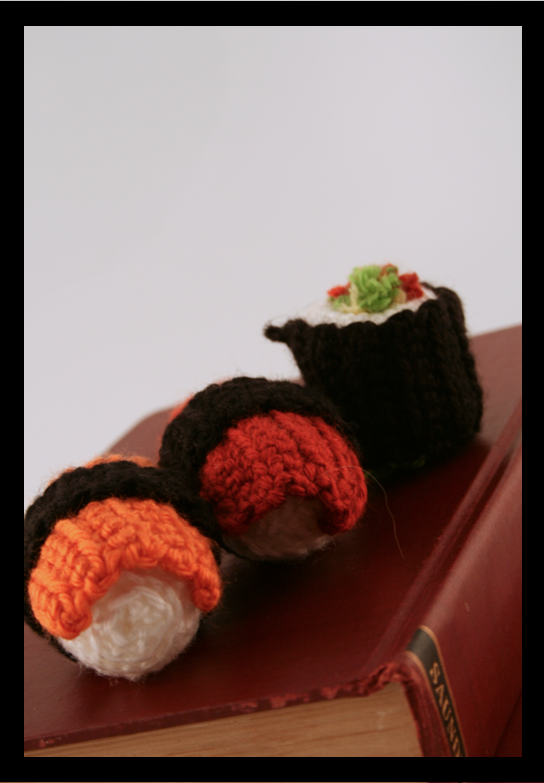 Sushi Amigurumi Plushies :D