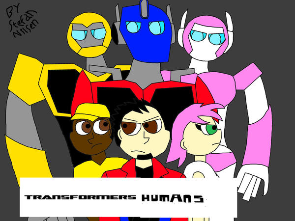 Transformers humans by AtomicAnimater on DeviantArt