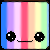 Rainbow cute avatar :3