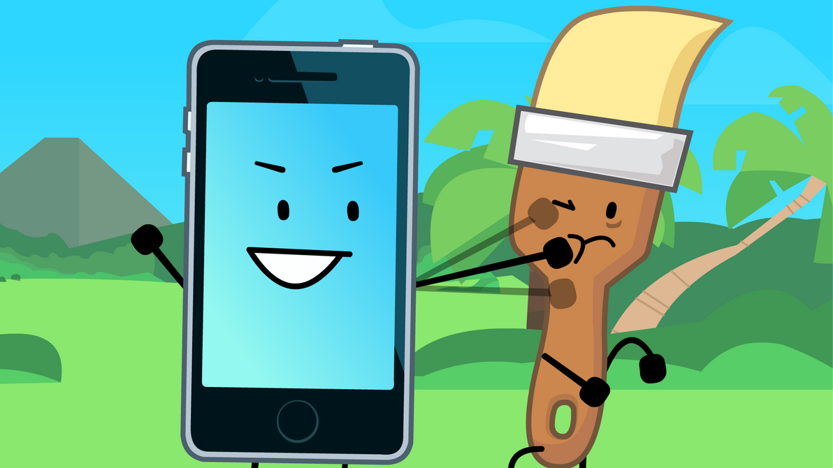 MePhone Slaps Paintbrush by MeganWBFB on DeviantArt