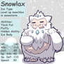 Snowlax, The Hibernator Pokemon