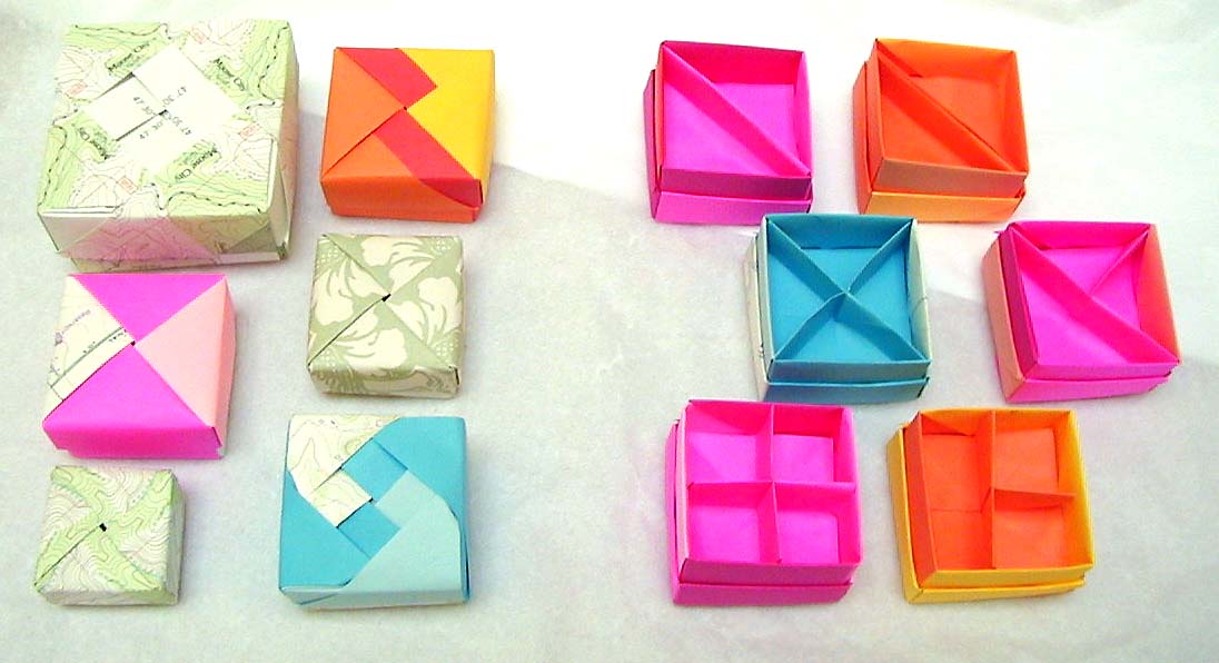 More Origami Boxes Dividers By Wombat1138 On Deviantart