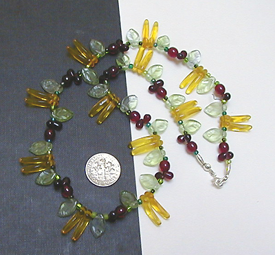 Fruit cocktail necklace