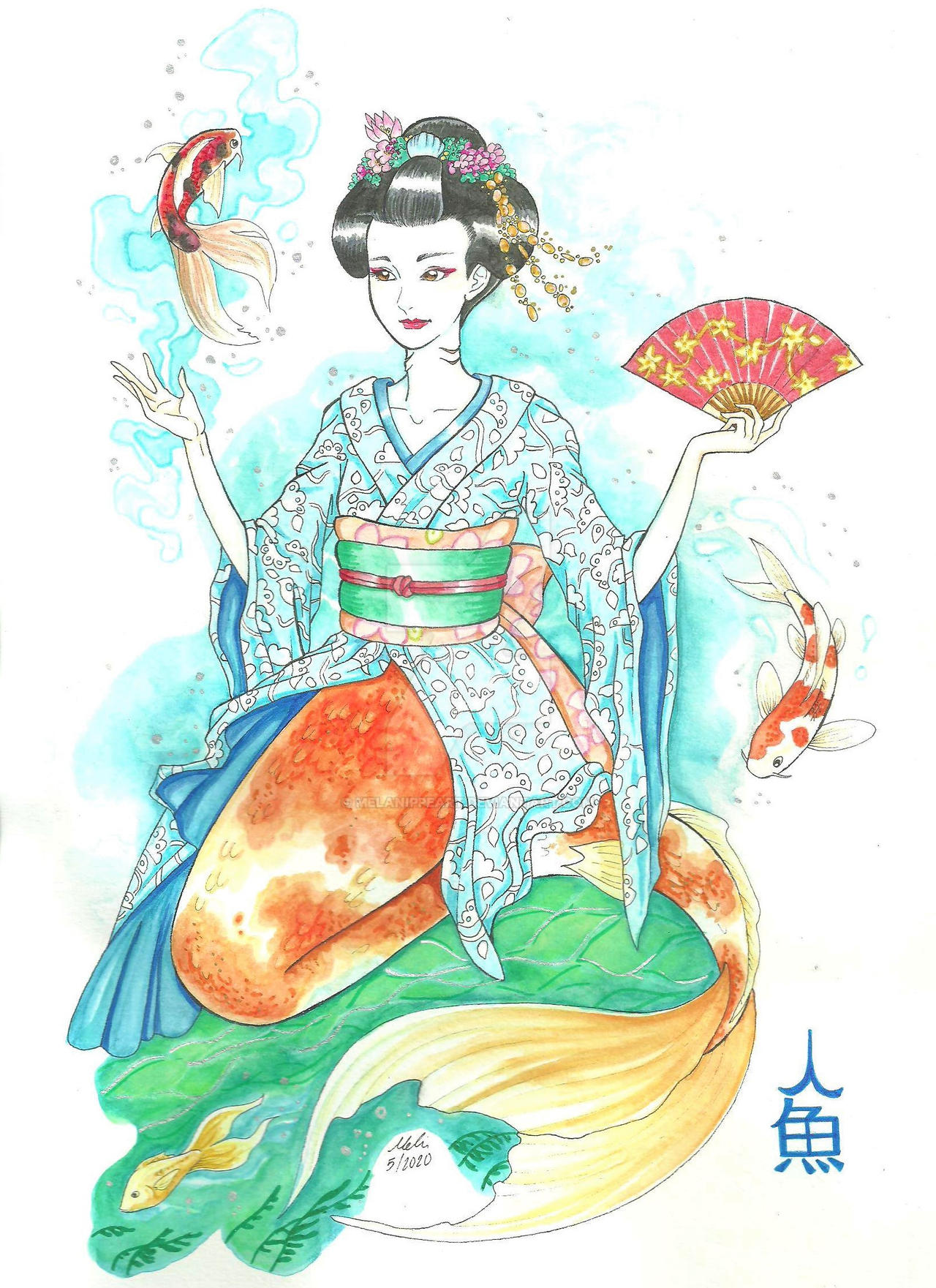 Ningyo by MelanippeArt on DeviantArt